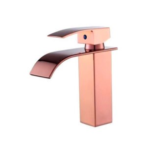 Torneira Monocomando de Pia Doméstica Metal - Rosê