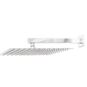 Chuveiro Quadrado Com Braço Tampa Da Saída De Água 30X30 CM