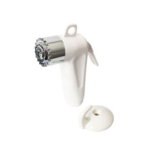 GATILHO PARA DUCHA HIGIÊNICA ABS (BRANCO _ CROMADO)