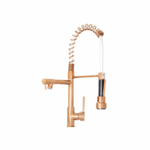 TORNEIRA MONOCOMANDO COZINHA GOURMET BAIXA ROSÉ